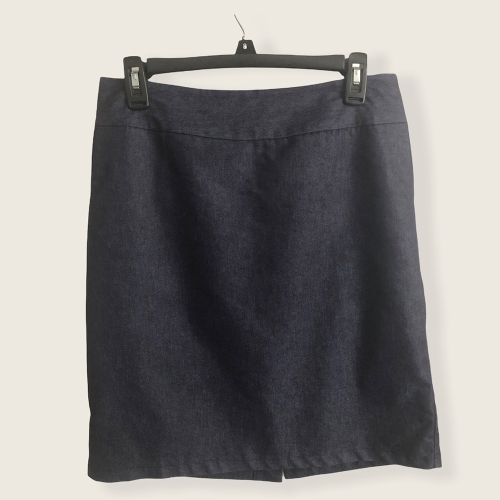 “Denim” Pencil Skirt